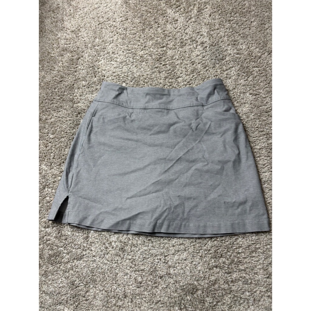 Lady Hagen Gray Golf Skort Size Medium Tummy Control Active Skirt WGH17348H